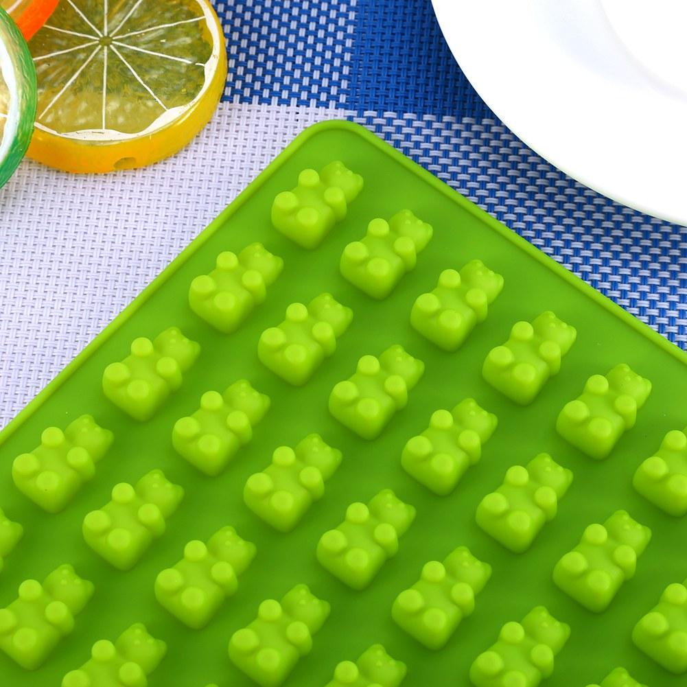 Silicone Br Chocolate Mold, Novelty Ice Crm Mold Tray, Non-stick   Mold, 50 Cavity BPA  XL Gummy Maker