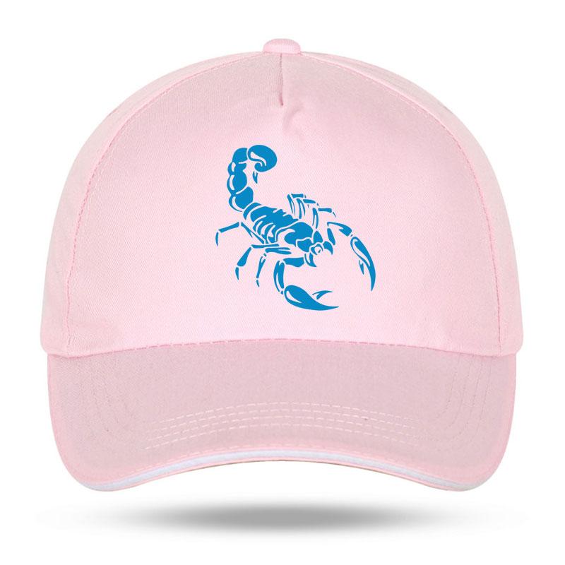 New Unisex Women Fashion Scorpion Baseball Caps for Hip Hop Cotton Trucker Cap Bone Dad Hats