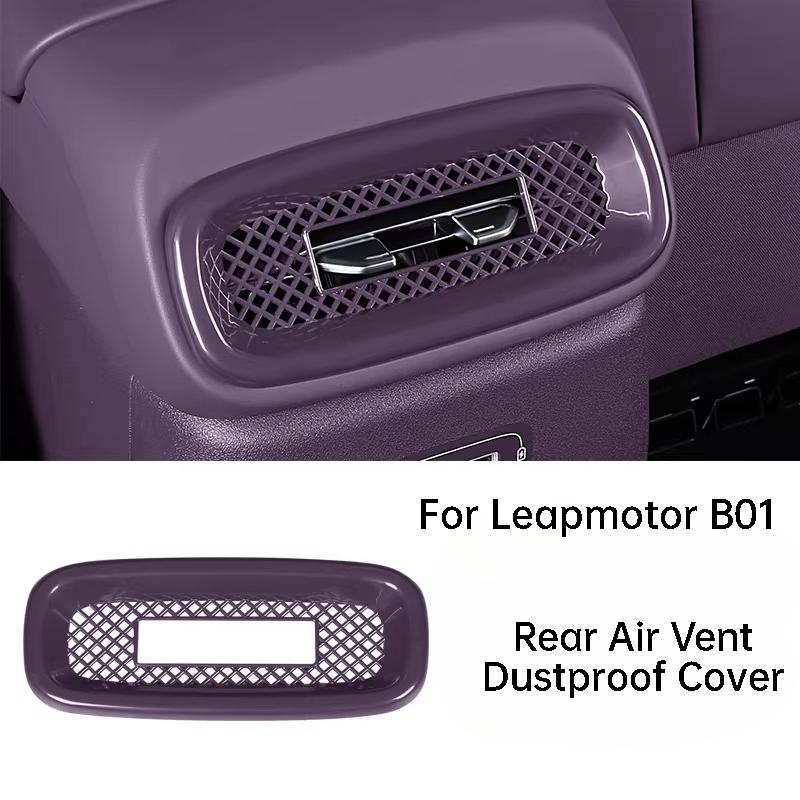 For Leapmotor B10 B01 Lafa 5 Car Rear Air Conditioner Vent Dustproof Anti-clogging Cover Interior Protective Accessories
