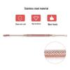 In-Stock Stainless Steel Dual-Ended Ear Pick Set - Massage & Clean Ears Efficiently