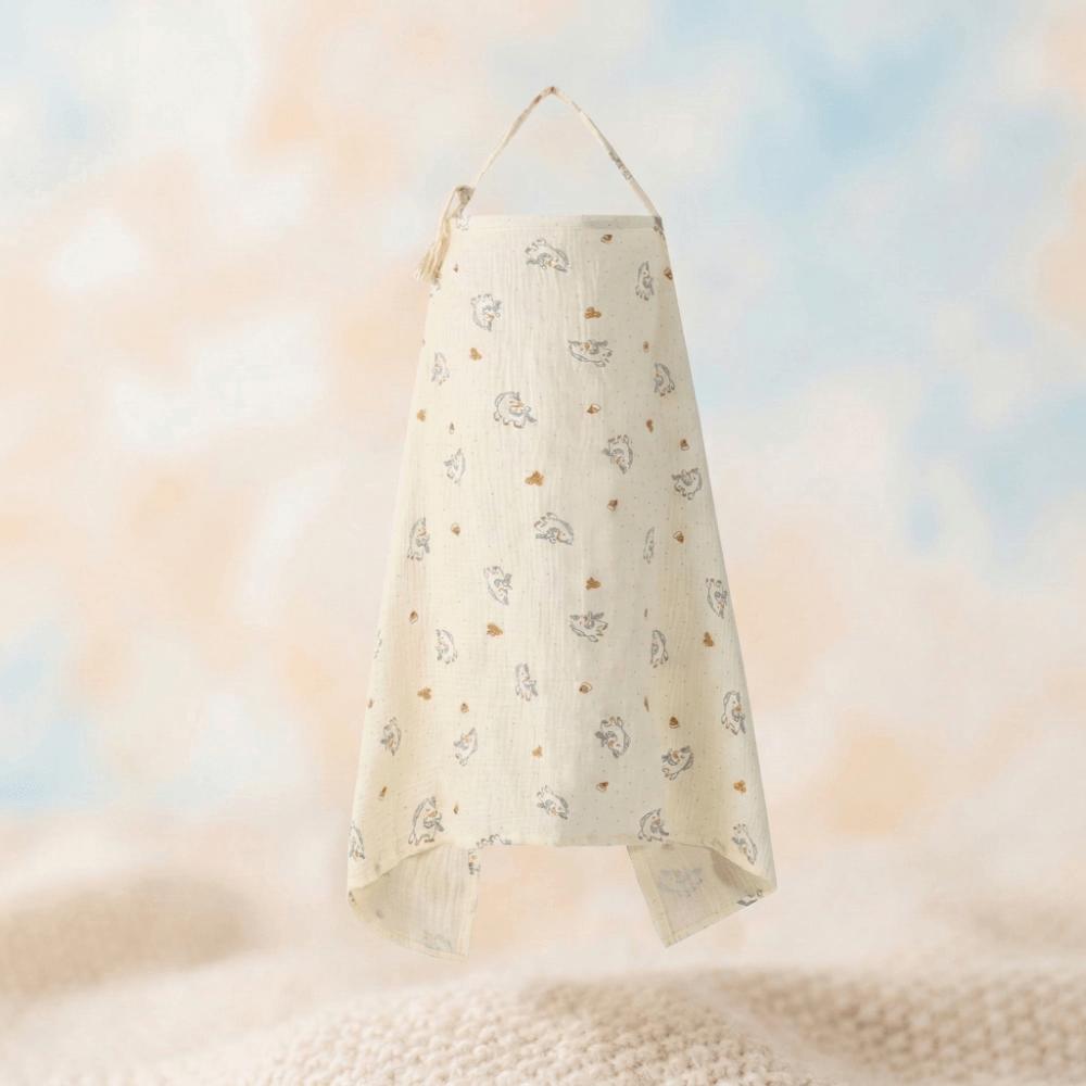 Cotton Breastfeeding Nursing Cover Adjustable Stroller Blanket Apron Breast Feeding Blanket  Kids
