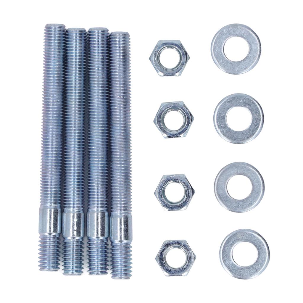 3.5in Carburetor Studs Set Metal Carb Mounting Stud Kit with Spacers for 5 16in Threads Intake Manifold