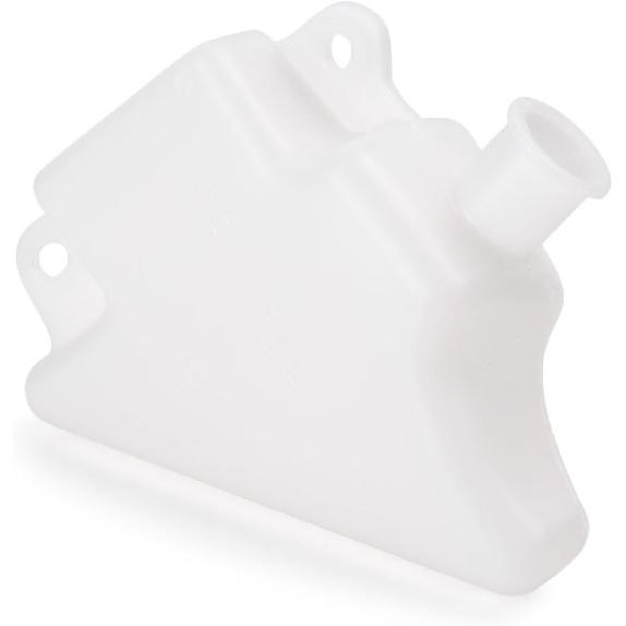 Mallofusa Motorrad Kühler Kühlmittelbehälter Überlaufbehälter Ersatz Kompatibel für Yamaha YZF-R1 2007-2008 Weiß