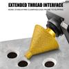 Brazed Diamond Chamferor 40 Mesh Ceramic Tile Marble Reamer Angle Grinder M1014 Grinding Bit Grinding Bit