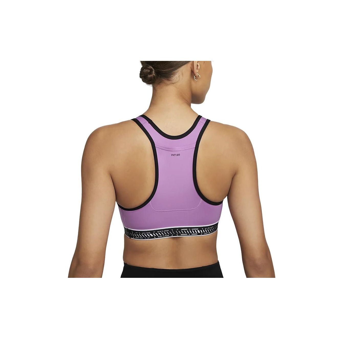 Nike Swoosh On The Run Logo Color Block Medium Support Lightweight Pocket Sports — фото 2