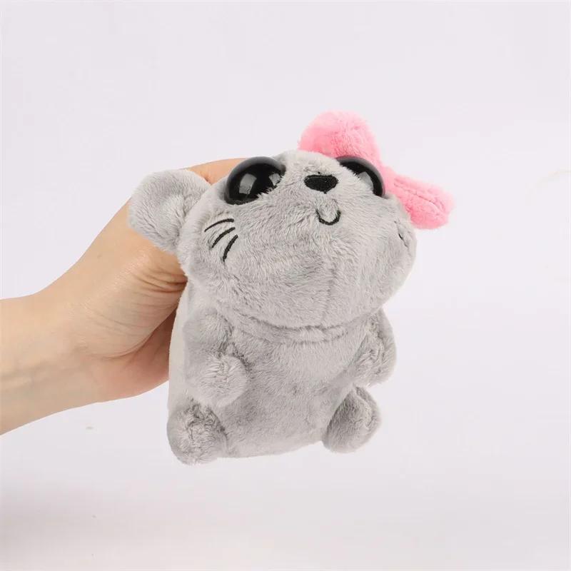 Hamster Plush Toy Comfortable Hamster Design Soft Cuddly Toy Cute Animal Plush Sad Hamster For Kids Girl Boy Children