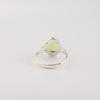 Natural Peridot Gemstone 925 Sterling Silver Handmade Jewelry Statement Ring For Anniversary Gift RR-80-9