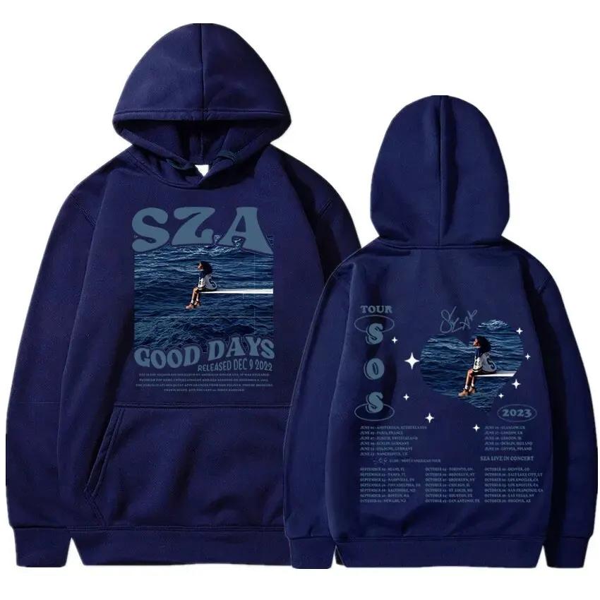 SZA SOS Good Days Printed Hoodies Woman Unisex Hoodie 