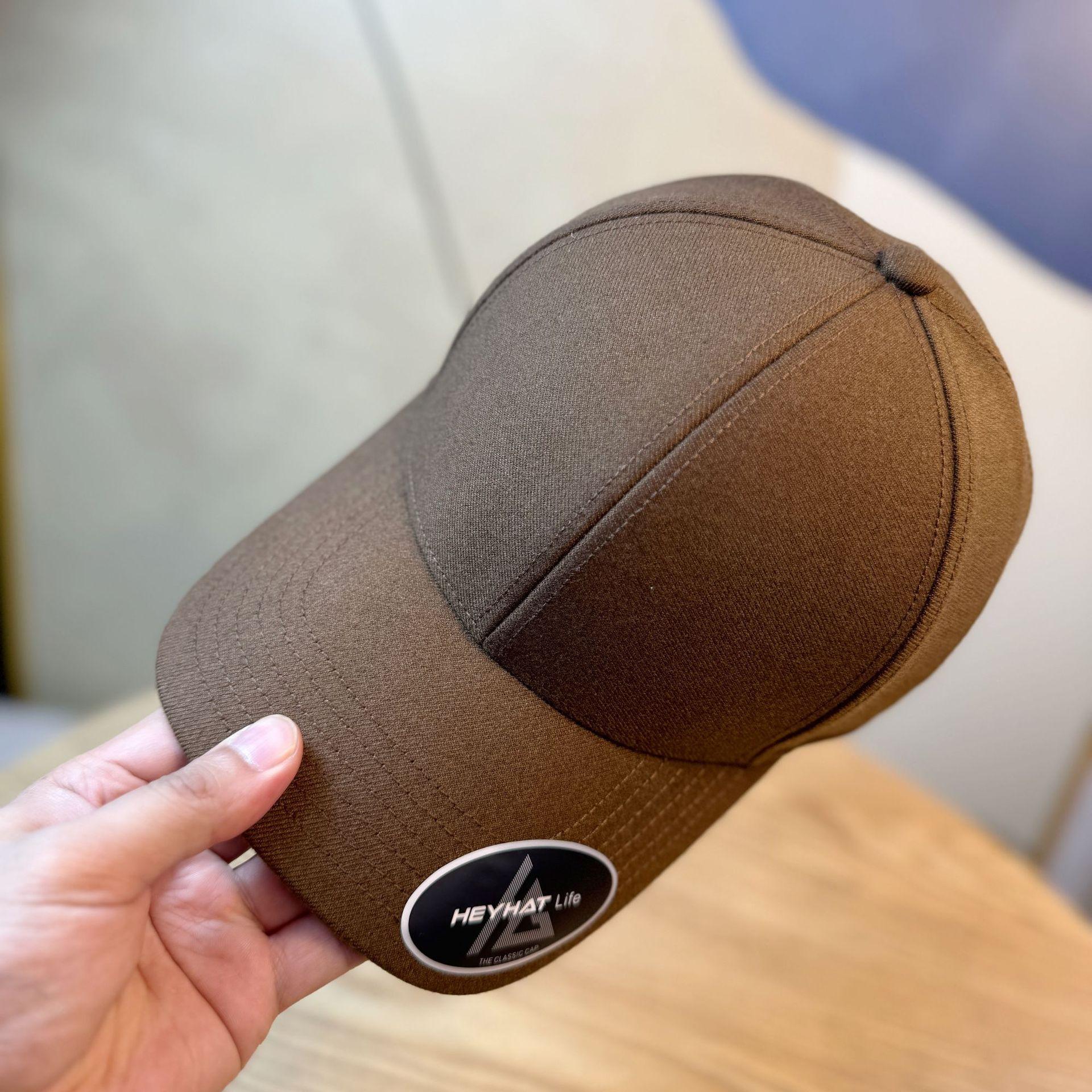 

Кепка с козырьком Мужская с широкими полями Весенне-осенняя шерстяная шляпа Большой окружности головы Мягкий верх Расширенные поля Бейсболка Женская с удлиненными полями adjustable