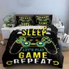 Game Controller and Text. Bedding Sets Duvet Cover Sets Duvet Covers Pillowcases(1*Duvet Cover 2*Pillowcases Without Duvet Insert)
