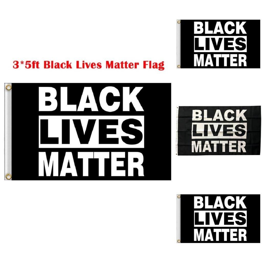 Hochwertiges 3x5ft Black Lives Matter Banner aus UV-beständigem Polyestergewebe