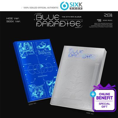 [+APPLE MUSIC 0302 FACE TO FACE] ZEROBASEONE The 5th Mini Album [BLUE PARADISE]