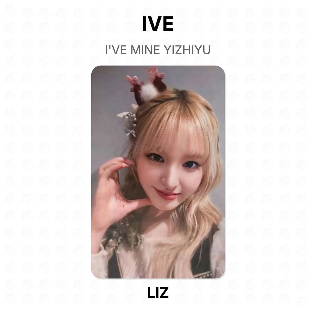 IVE I'VE MINE YIZHIYU Official Photocard