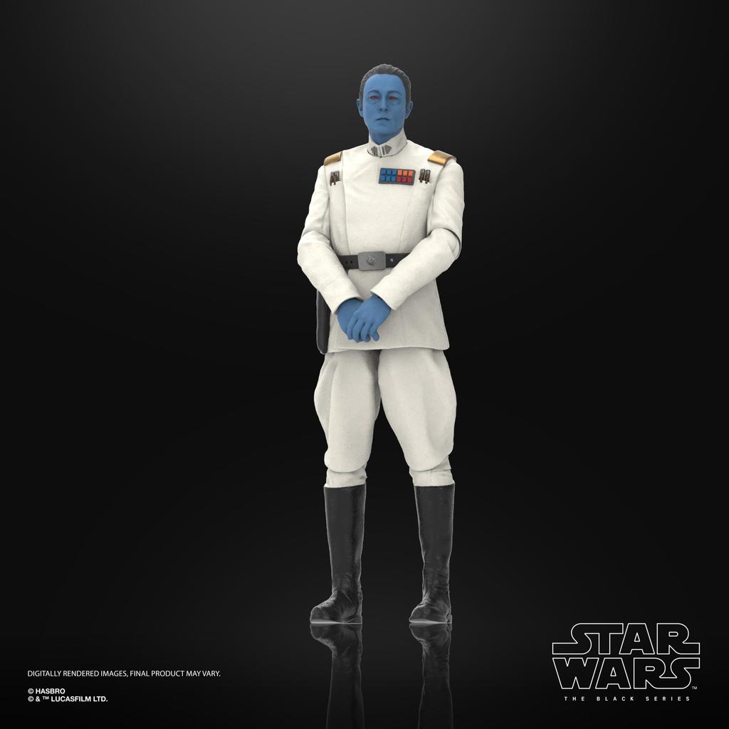 Hasbro Star Wars Black Series Grand Admiral Thrawn and Ahsoka Collectible 15cm Action Figure G0021 (Authentic)