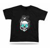 Skelett Schnorchel Gang Moster Floral Großes T-Shirt Design Besonderes Geschenk