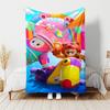 Game Fall guys printed throw blanket—lightweight,soft,warm;versatile blanket all seasons—perfect air-conditioning throw,nap blanket