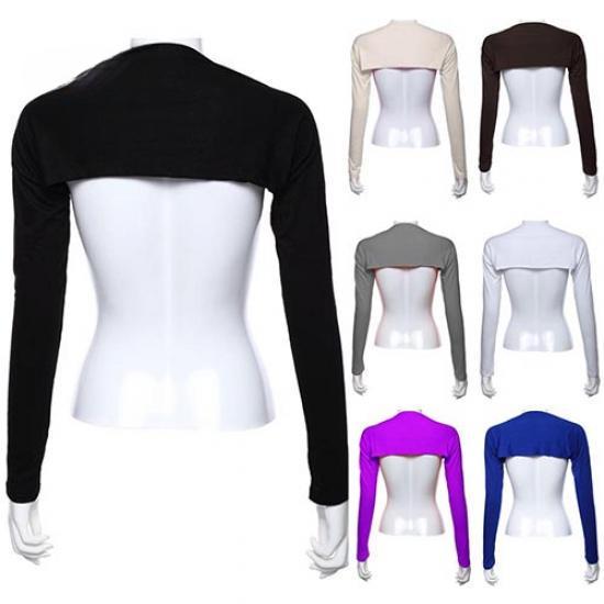 Damen Modal Baumwolle Hijab Einteilig Schulterärmel Armabdeckung EMA