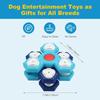 Pet Treat Puzzle Rotating Slow Eat Cats Enrichment Feeder Slow Feeding Fun Game  Treat Puzzle Toy in Enrichment