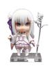 Nendoroid Re Zero Emilia 751 Q Version Bewegliche Anime Figur Gesichtstausch Niedliche Sammlerpuppe Schreibtisch Dekoration Geschenk Mit Kapuzenpullover