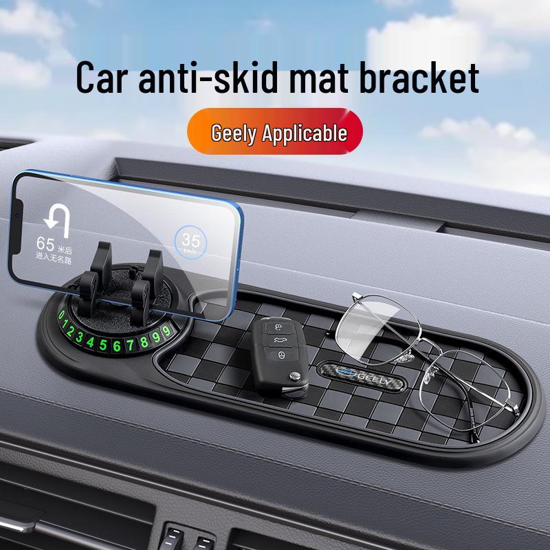 Anti-Slip Car Ornament & Storage Mat for Geely Models
