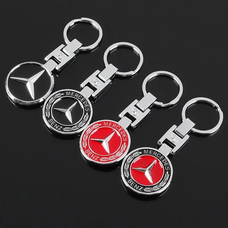 EZB2 2025 Hot New Zinc Alloy Metal Car Keychain Cover For Mercedes Benz AMG W177 W176 X166 X167 C257 C218 X253 C118 C117 H247 Auto A