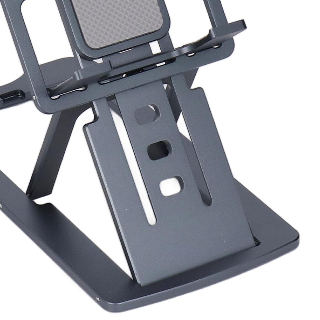 Phone Stand Foldable Portable Ergonomic 7 Angle Adjustments Bottom Silicone Aluminum Alloy Tablet Holder