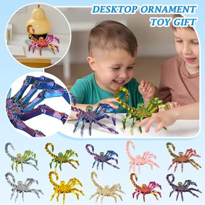 3D-Druck Einteiliges Gelenkiges Bewegliches Gesichtsumarmendes Alien-Ei Spielzeug Desktop-Dekoration, Kreative Ornamente, Erwachsenenspielzeug