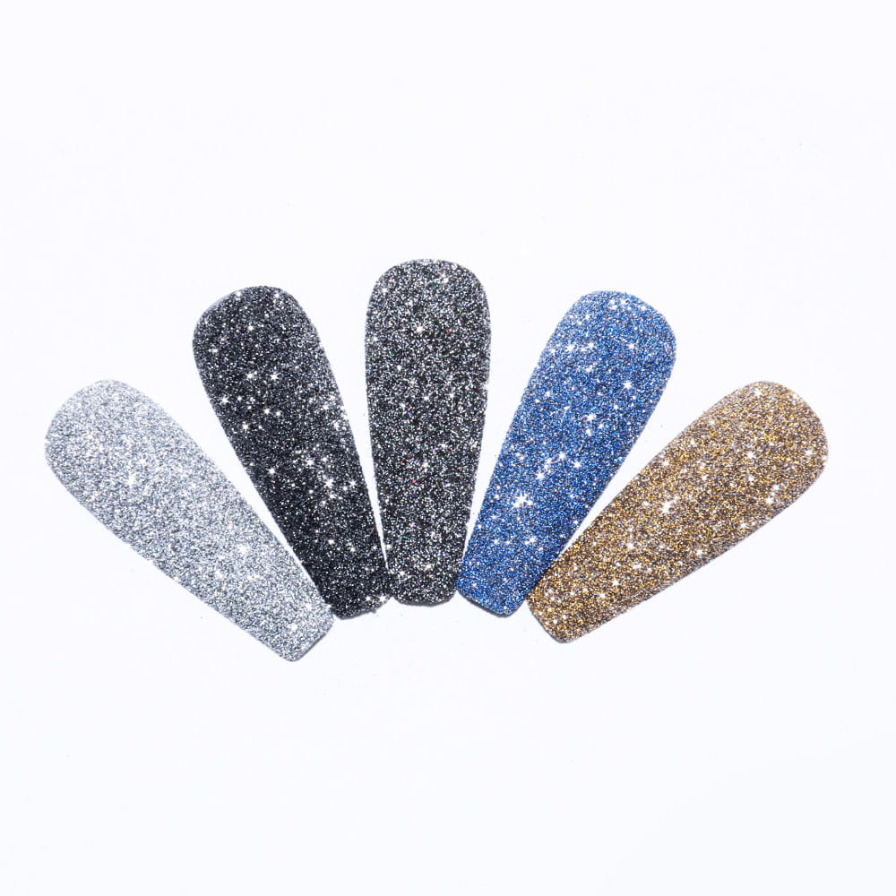 Poudre pour Ongles Effet Réfléchissant Allepaznokcie 1 G N° 4