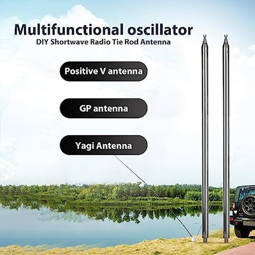 Professional Grade GP Telescopic/ Antenna 5 6M/18 4FT For Ham Radio Antenna/ New