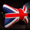 Cuscino poggiatesta auto in pelle automobilistica all'ingrosso cuscino in cotone PP rosso rete Union Jack cuscino