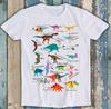 Dinosaurs Names T Shirt Nature History Meme Gift Funny Style Unisex Gamer Cult Movie Music Tee T80
