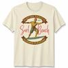 Surfing Fanatic Unisex T Shirt Cool Surfer Design Summer Holiday Clothing Tee