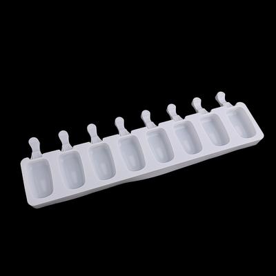 8 Even Oval Ice Cream Popsicle Molds