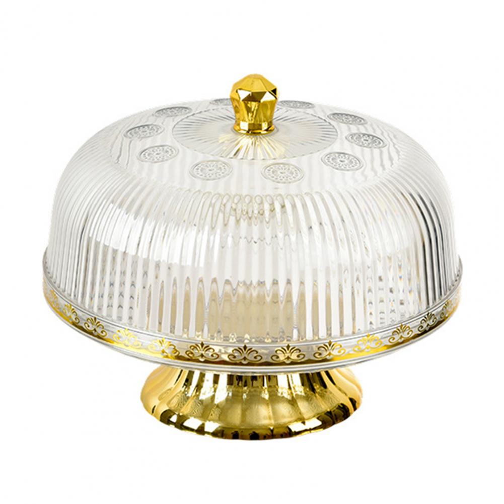 Cake Plate with Dome Vintage Style Cake Display Stand Vintage Glass Cake Stand with Dome Lid Elegant Dessert Display for Cakes