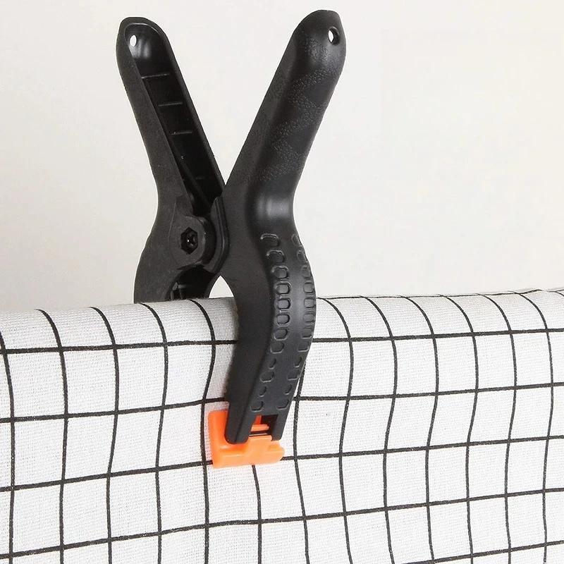 10pcs - 2/4inch Plastic Nylon Adjustable Woodworking Clamps Wood Working Tools Spring Clip Carpentry Clamps Outillage Menuiserie