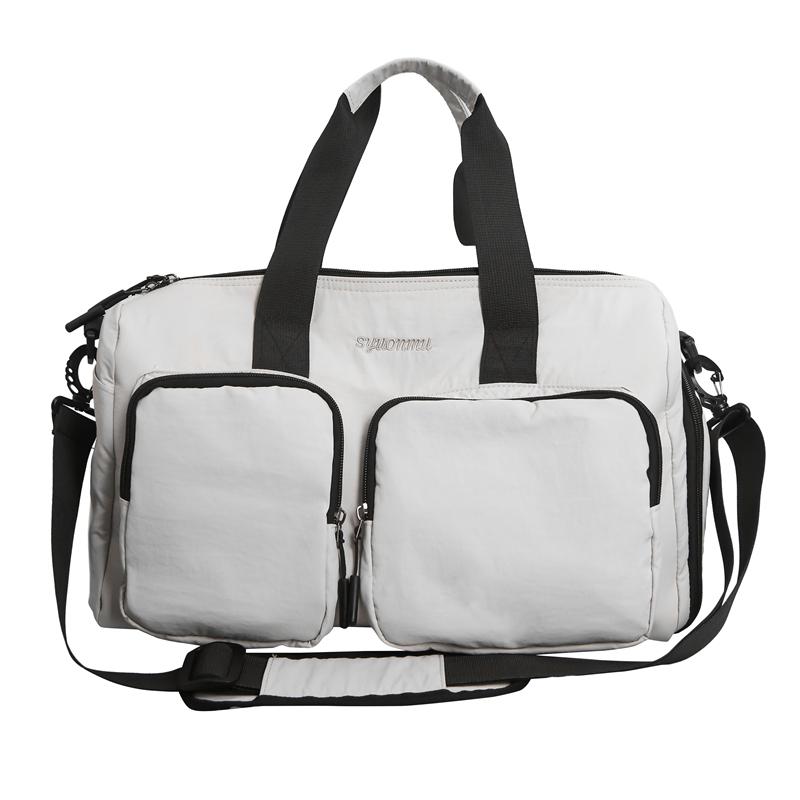 

Сумка через плечо большой емкости нейлоновая сумка через плечо серый