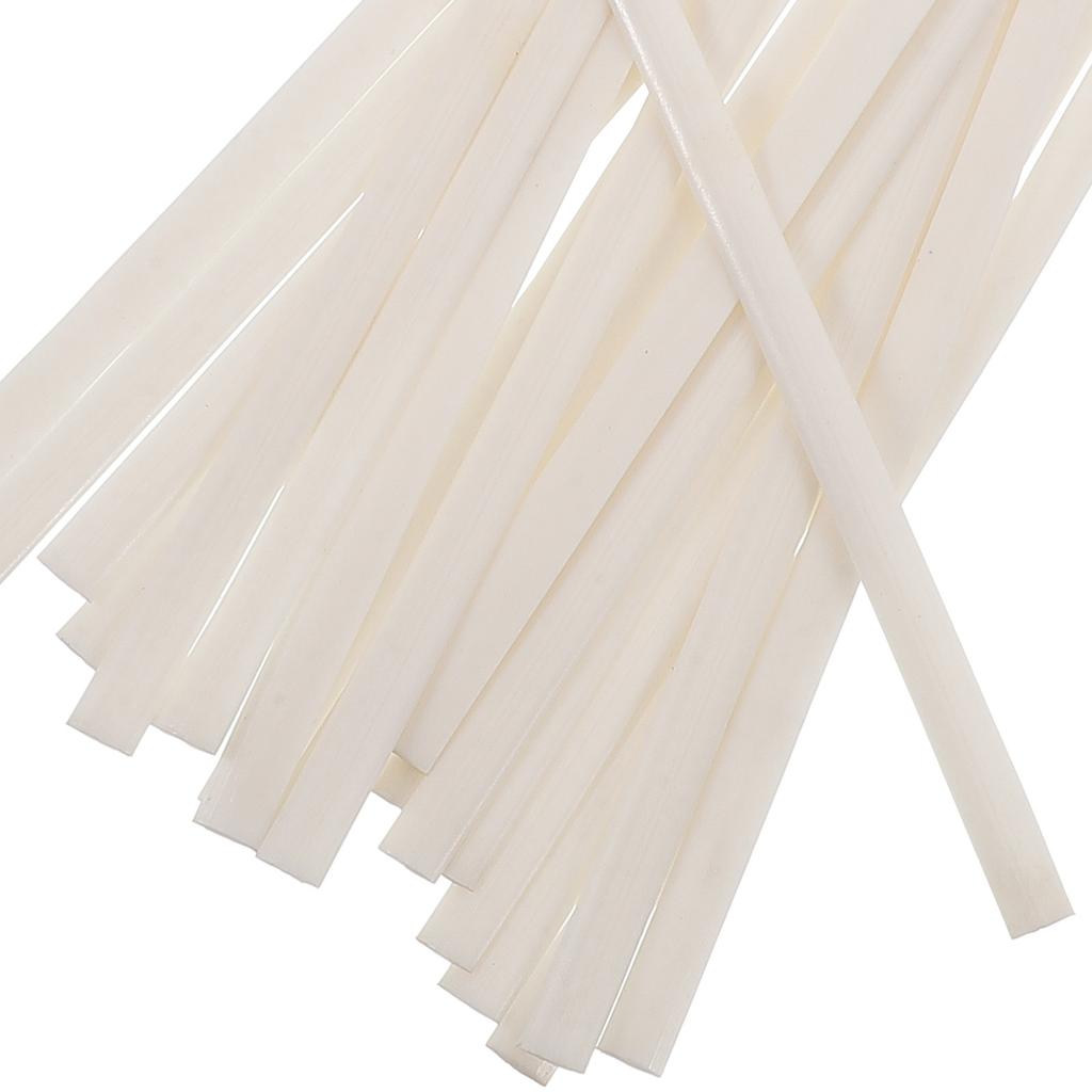 20Pcs Automotive Bumper Welding Rods Kit White 23Cm Plastic Repair Strips Welding Supplies Car Bumper Repair