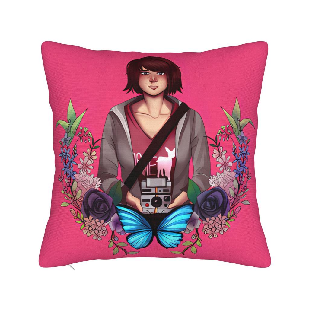Life Is Strange Max Pillowcases Retro Trendy Pillow Case For Living Room Chair Comfy Pillow Cover