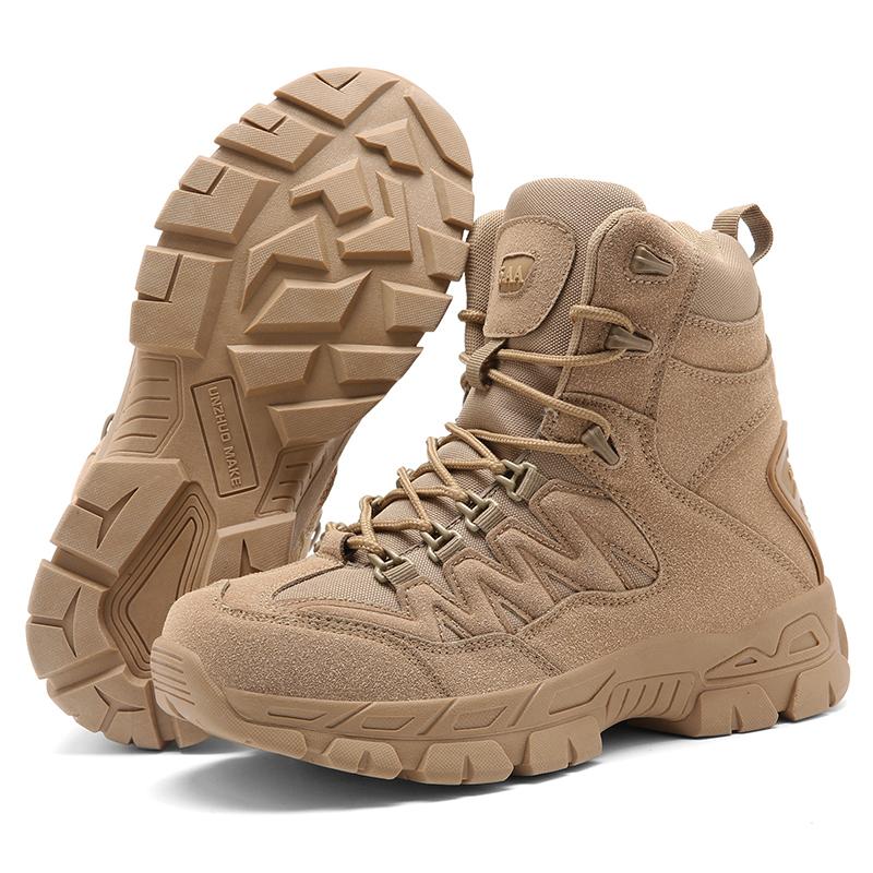 Tactical Combat Boots Men Desert Boots Outdoor Hiking Boots Ankle Shoes For Men Work Safty Shoes