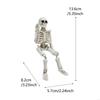 Realistic Waving Skeleton Miniature Sculpture Resin Halloween Decoration Ornament For Home Office Party Display HX6C