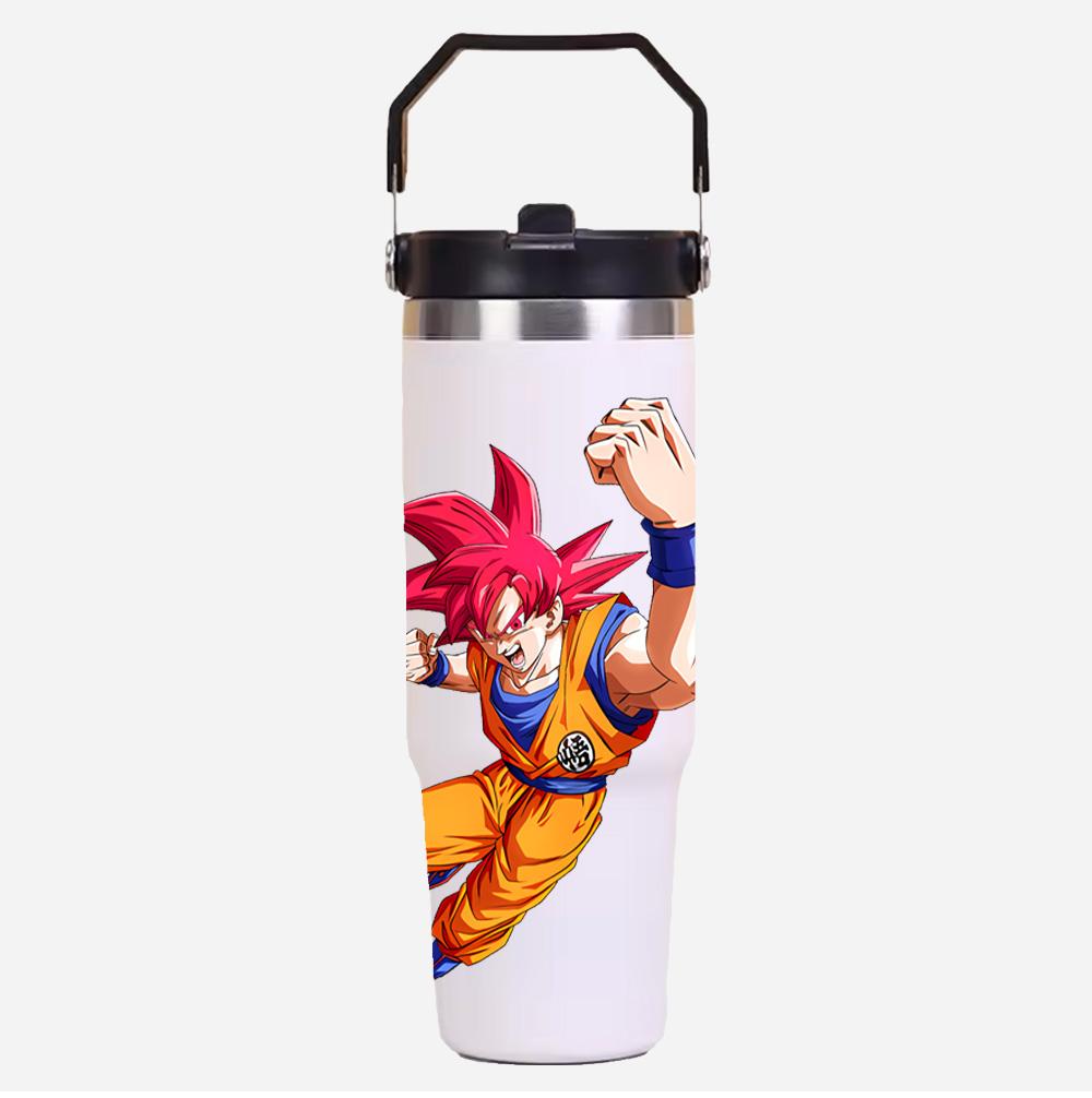 

30Oz Anime Printed Stainless Steel Vacuum Cup Hot Cold 6-12 Hours Retention Eco Friendly Bpa Largeautomotive Holder Flask Gift