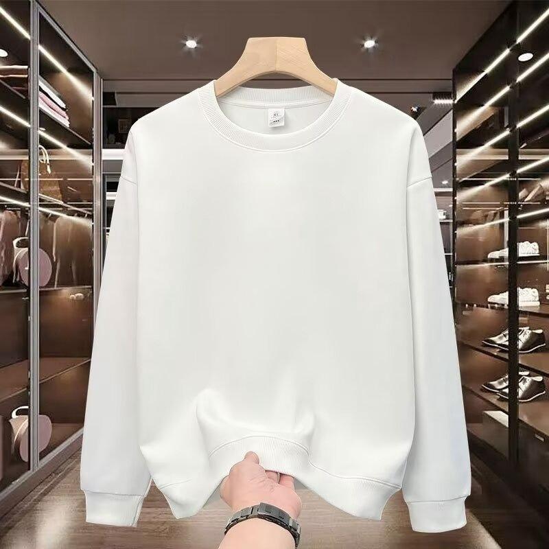 Unisex Loose-Fit Plus-Velvet Hoodies for Autumn and Winter M