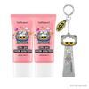 Cell Fusion C Blemish Toning Sunscreen Set 35ml X2 + 10ml – Brightening Tone-Up UV Protection with Keyring