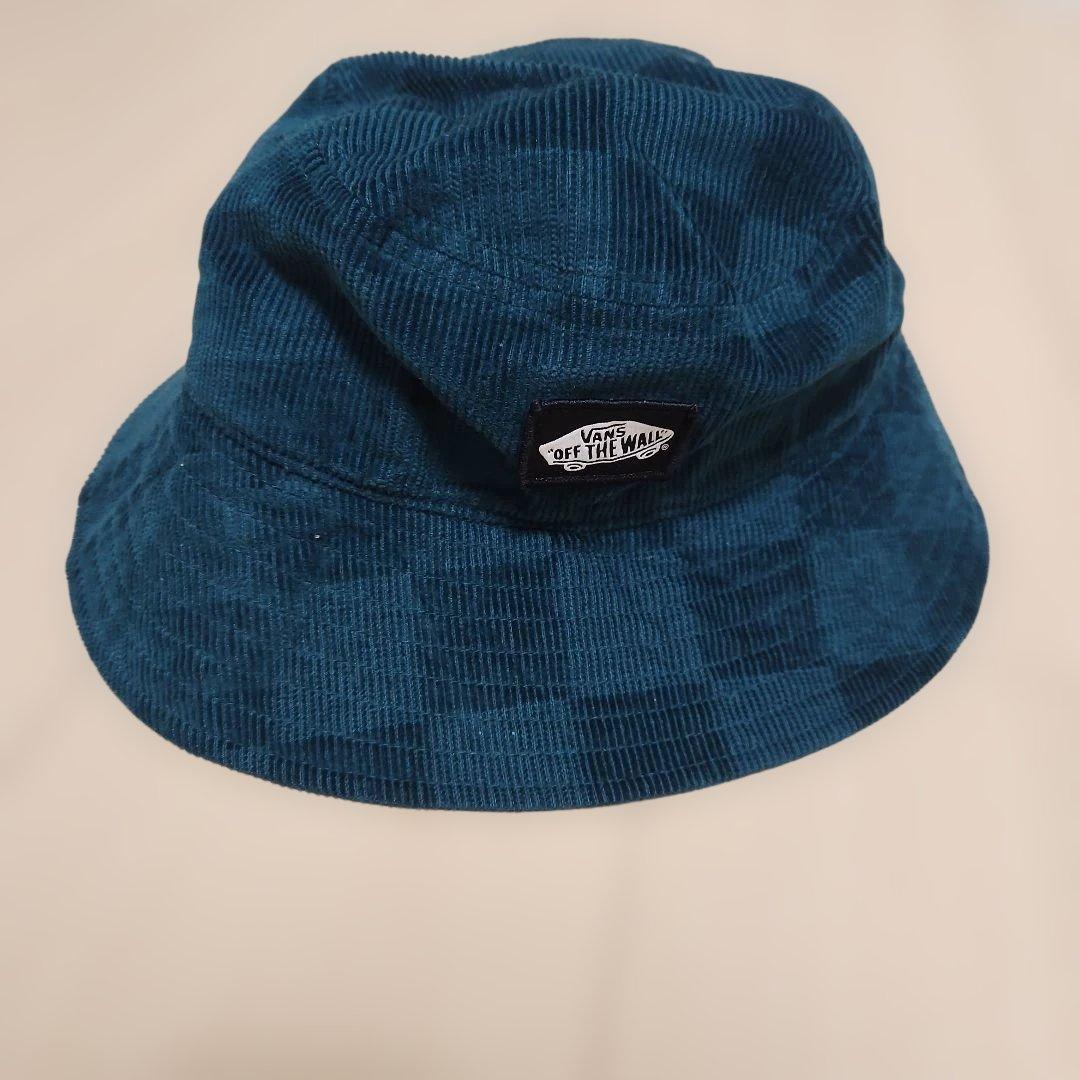 Used VANS corduroy bucket hat dark teal