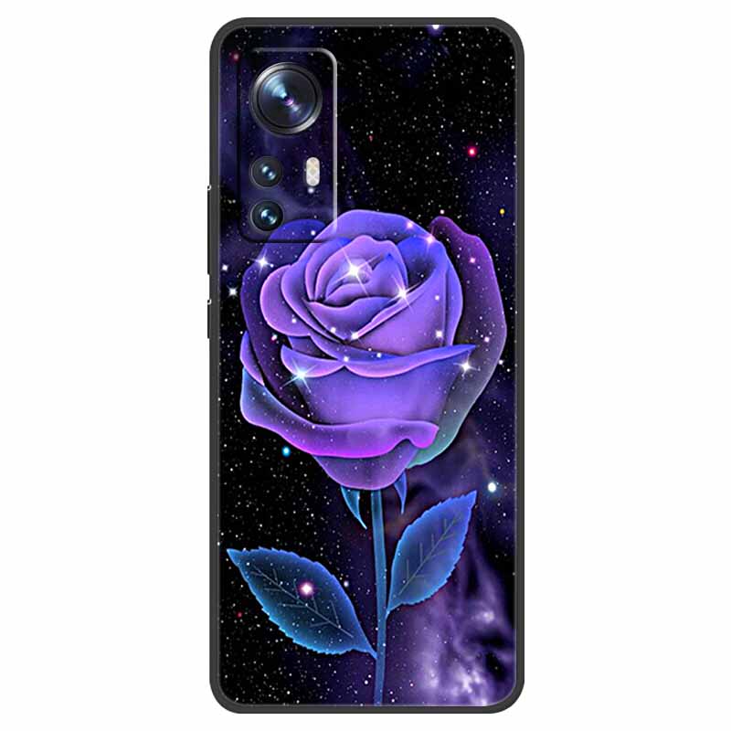 For Xiaomi 12 Lite 5G Case Shockproof Soft Silicone TPU Back Cover For Xiaomi Mi 12 Lite 5G Phone Case Mi12Lite 12Lite Cartoon