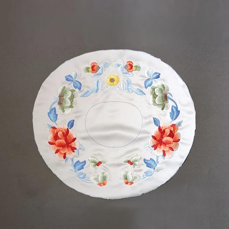 50cm chińska żakardowa haftowana wstążka tkanina retro haft taśma koronkowa lamówka Hanfu sukienka ubrania zasłony DIY akcesoria