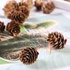 20Pcs Artificial Pine Cone Attractive for Garden Convenient Decorative DIY Simulation Pinecone Novel Vivid Natural