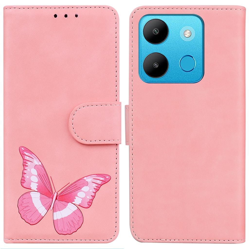 Stylish Tpu+pu Case For Samsung Galaxy A13 Red/black/green/pink/purple/brown