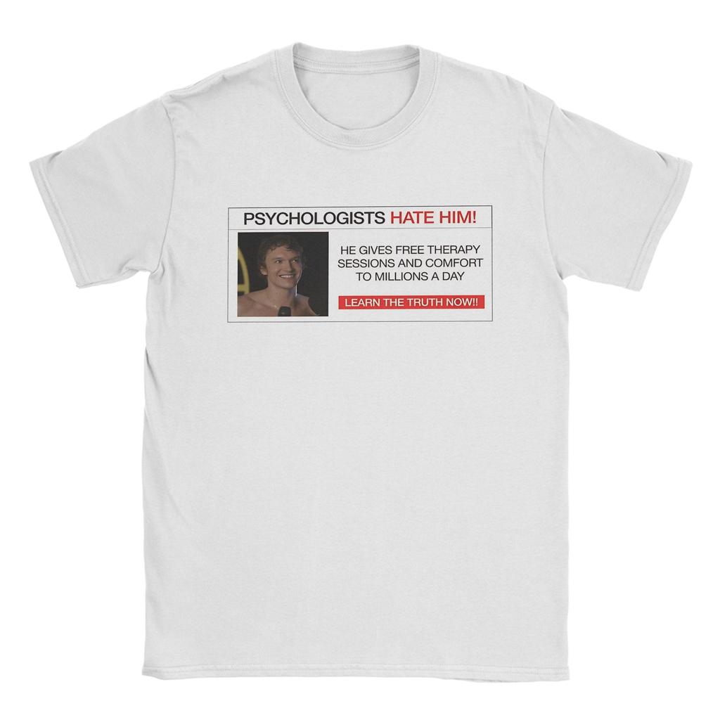 Unisex T-Shirts Psychologen HASSEN Ilya Rozanov Vintage Baumwoll-T-Shirt Kurzarm Erhitzte Rivalität T-Shirts Rundhals Oberteile