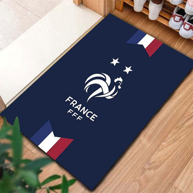 France National Football Team Carpet Rug for Living Room Bedroom Home Sofa Decoration,Kids Play Non-slip Floor Mat